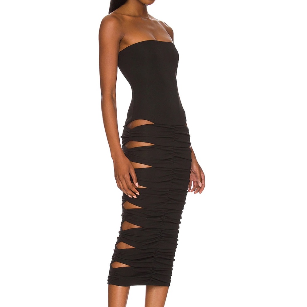 Uffie Midi Dress in Black size small
NBD REVOLVE